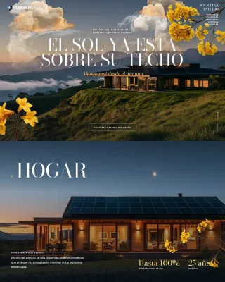 Captura del sitio de FOSENERGY
